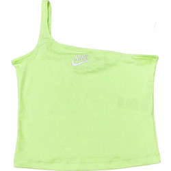 Nike Air Γυναικείο Αθλητικό Crop Top Lime DD5453-303