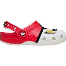 Crocs Pokemon Παιδικά Παπούτσια Θαλάσσης Ανατομικά Πορτοκαλί Λευκά 213596-90H