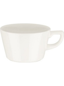 Bonna Core Σετ Φλιτζάνια Cappuccino & Τσαγιού Πορσελάνης Λευκά 250ml 6τμχ C378910