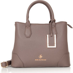 Beverly Hills Polo Club Γυναικεία Τσάντα Χειρός από Δερματίνη Ταμπά BH-4641