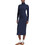 Tommy Jeans Midi Καθημερινό Φόρεμα Ριπ Navy Μπλε DW0DW23320-C1G