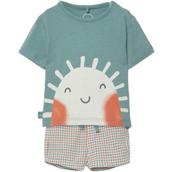 Boboli Βρεφικό Σετ για Αγόρι Καλοκαιρινό Πετρόλ 223029-4729