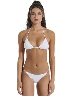 Bilitis Bikini Set Τριγωνάκι Λευκό EX019