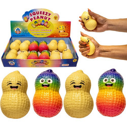 Jonotoys Peanut Squishy Διάφορα Χρώματα