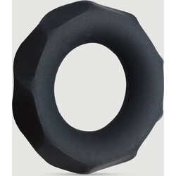 Flexible Diamond Ελαστικό Δαχτυλίδι Πέους Σιλικόνης 42mm Μαύρο