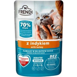 Pet Republic Frendi Chunks with Turkey in Gravy 24x100gr