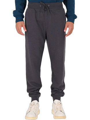 Double Ανδρικό Παντελόνι Φόρμας Fleece με Λάστιχο 262MPAN-6057