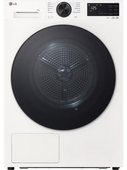 LG RHX5008TWB Στεγνωτήριο Ρούχων 8kg με Αντλία Θερμότητας