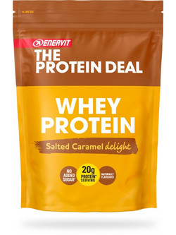 Enervit The Protein Deal Whey Salted Caramel Πρωτεΐνη Ορού Γάλακτος Γράμμωσης 300gr