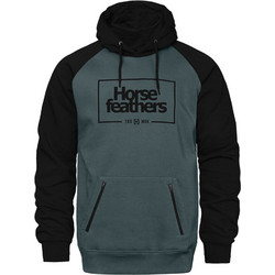 Horsefeathers Ανδρικό Φούτερ με Κουκούλα & Τσέπες Πετρόλ SM1166M