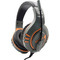 Komc E9 Gaming Headset Over Ear Black Orange