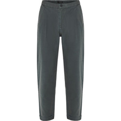 Funky Buddha Ανδρικό Παντελόνι Chino Ελαστικό Loose Εφαρμογή Κυπαρισσί FBM014-007-02