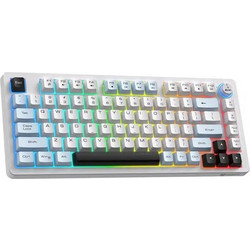 Onikuma MT501 Ασύρματο Μηχανικό Gaming Πληκτρολόγιο TenKeyLess RGB White