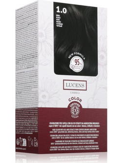 Kemon Group Lucens Umbria 1.0 Μαύρο Φυσικό Μόνιμη Βαφή Μαλλιών 100ml