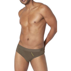 Sloggi Ανδρικά Σλιπ Χακί 2Pack 10201608-3462