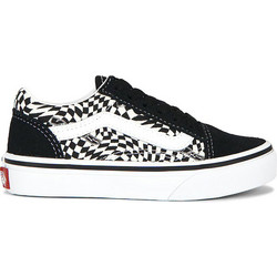 Vans Old Skool Παιδικά Sneakers Μαύρα Λευκά VN000CY81KP1