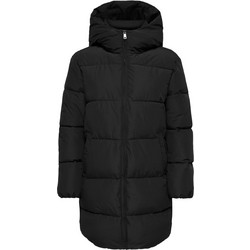 Only Γυναικείο Μπουφάν Χειμωνιάτικο Puffer Μακρύ Μαύρο 15381993