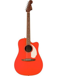 Fender CA STD Redondo CE Fire Red