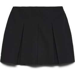 Vero Moda Μίνι Φούστα Υφασμάτινη Πλισέ Μαύρη 10352702