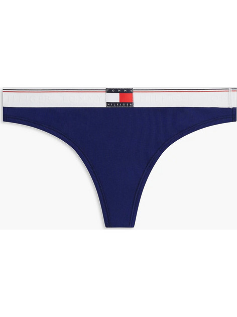 Tommy Hilfiger Heritage Γυναικείο String Navy Μπλε UW0UW06701-C7H
