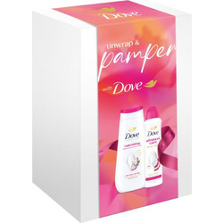 Dove Advanced Care Dragon Fruit & Cocconut Deodorant Spray 150ml + Replenishing Shower Gel 225ml