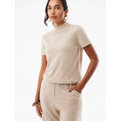 Mexx Γυναικεία Πλεκτή Μπλούζα Εκρού MF006600263W-141112