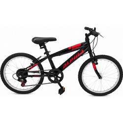 Alpina Alpha 2026 Παιδικό Mountain Bike 20" με 7 Ταχύτητες Μαύρο Κόκκινο