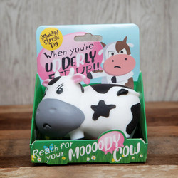 Boxer Gifts Cow Squishy Λευκό Μαύρο