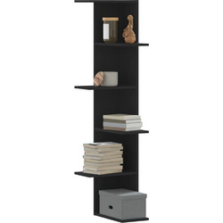 vidaXL Γωνιακή Βιβλιοθήκη Τοίχου 36.5x36.5x140cm 852628
