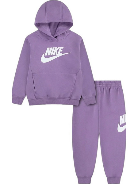 Nike Βρεφικό Σετ Φόρμας Χειμωνιάτικο Μωβ Λιλά 66L135-P6H
