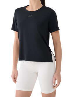 4F Γυναικείο Αθλητικό T-Shirt Μαύρο 4FWAW26TFTSF2326-20S