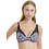 Walk Bralette με Ελαφριά Ενίσχυση με Μπανέλα Μαύρο Γκρι W2243