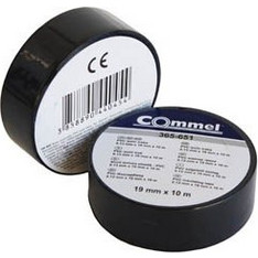 ΜΟΝΩΤΙΚΗ ΤΑΙΝΙΑ HQ ΜΑΥΡΗ 0.19mm x 15mm x 10m 365-651 COMMEL 3858890440454