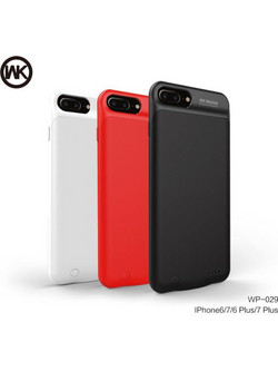 Wk Saki 2850mah Power Bank Phone Case For iPhone 6/iphone 7 Wp-029 - Black