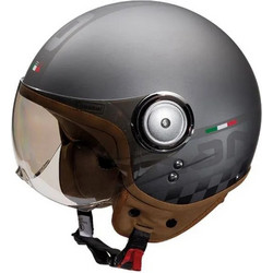 Beon B-110 Black / Grey Κράνος Μηχανής Jet 1000gr
