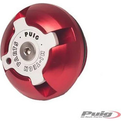 ΤΑΠΑ ΛΑΔΙΟΥ ΜΗΧΑΝΗΣ BMW / APRILIA ΚΟΚΚΙΝΗ M34X1.5-16GR PUIG