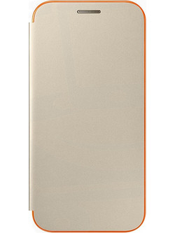 Samsung Neon Flip Cover Gold (Galaxy A3 2017)
