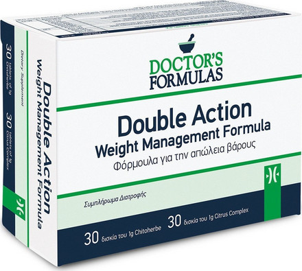 Doctor's Formulas Double Slim 60 Ταμπλέτες