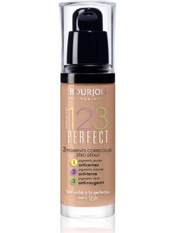 Bourjois 123 Perfect 57 Light Bronze Liquid Foundation 30ml
