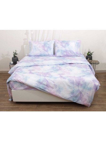 Πάπλωμα Υπέρδιπλο 220x240εκ Με Μαξιλαροθήκες Fresh Cotton Γκάλαξυ Viopros