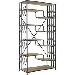 Inart Βιβλιοθήκη 96x41.5x180cm 3-50-478-0002