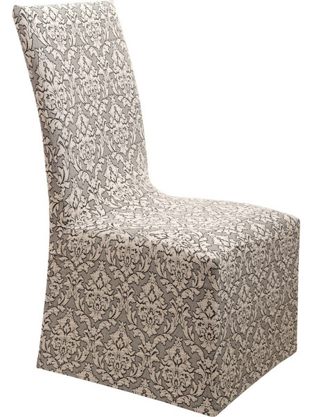 Κάλυμμα Καρέκλας Με Βολάν Ελαστικό Ζακάρ Μπεζ Diamond 1 Viopros