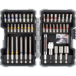BOSCH Σετ 43 τεμ. με Κατσαβιδόλαμες και Καρυδάκια Extra Hard 2607017164