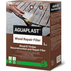 Στόκος Ανάπλασης και Επισκευής Ξύλου Beissier Aguaplast Wood Repair Filler 1Kg 70608-002