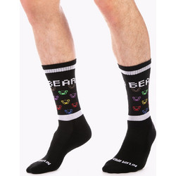 Barcode Berlin Gym Socks Small Bear Ανδρικές Κάλτσες Μαύρες