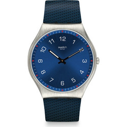 Swatch Skinnavy Ανδρικό Ρολόι με Μπλε Καουτσούκ Λουράκι SS07S102