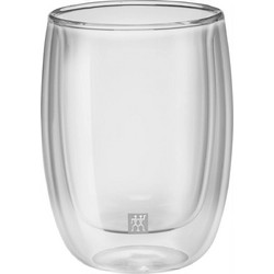 Zwilling Henckels Σετ Ποτήρια Καφέ Γυάλινα 200ml 2τμχ 39500-076