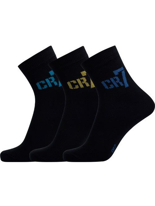 CR7 - Παιδικές Κάλτσες από Βαμβάκι 3 Ζεύγη (Multicoloured) 8470-80-468