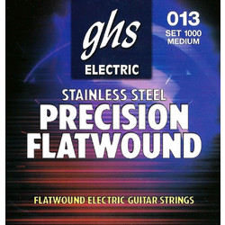 GHS 1000 Precision Σετ 6 Χορδές Ηλεκτρικής Κιθάρας Stainless Steel 13-54" Medium Tension