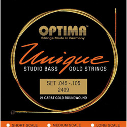 Optima 2409-SL Unique Σετ 4 Χορδές Ηλεκτρικού Μπάσου 45-105" Hard Tension
